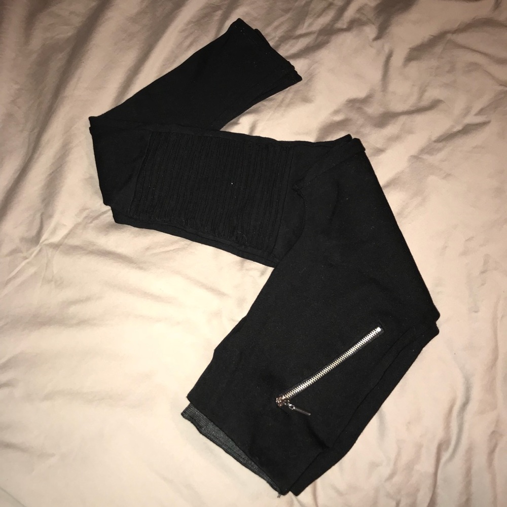 Zara styled knees legging NWOT！